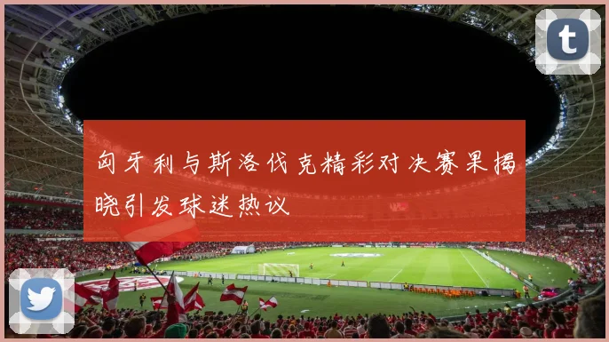 匈牙利与斯洛伐克精彩对决赛果揭晓引发球迷热议